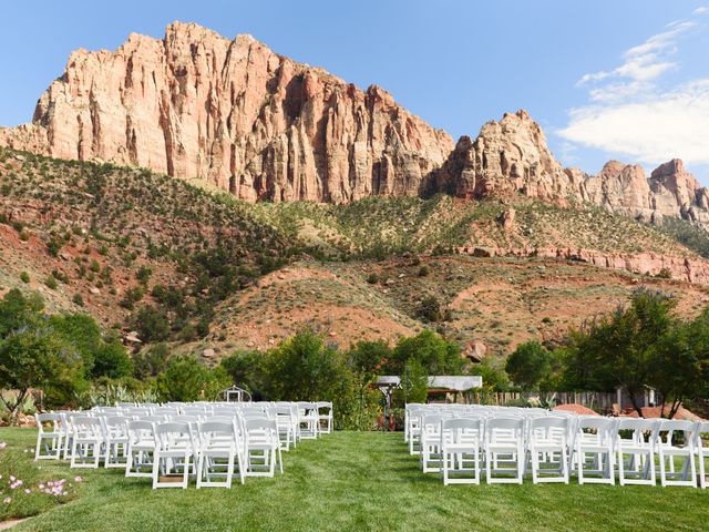 Ben and Jean&apos;s Wedding in Springdale, Utah 30