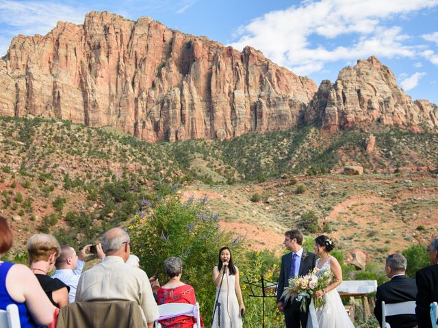 Ben and Jean&apos;s Wedding in Springdale, Utah 57