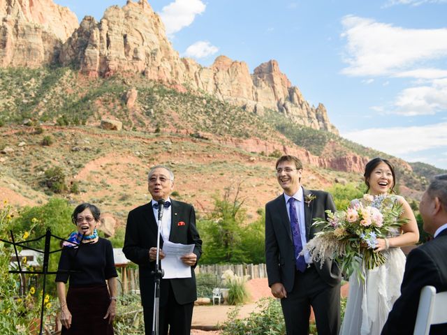 Ben and Jean&apos;s Wedding in Springdale, Utah 61