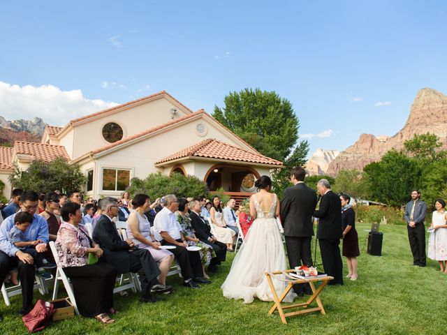 Ben and Jean&apos;s Wedding in Springdale, Utah 63