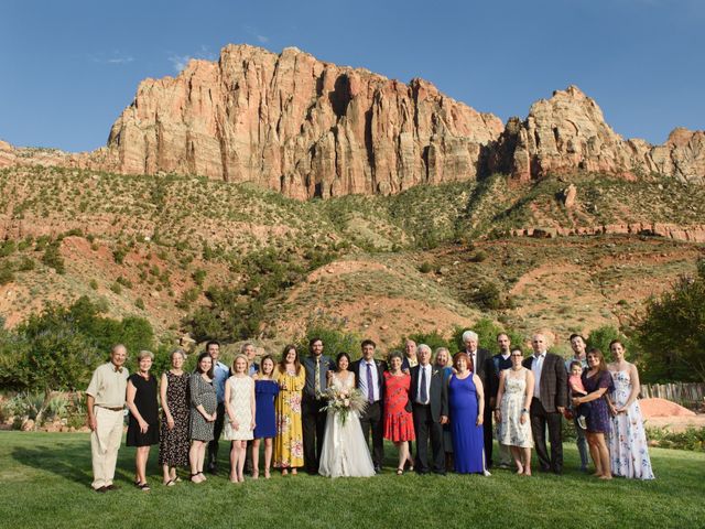 Ben and Jean&apos;s Wedding in Springdale, Utah 72