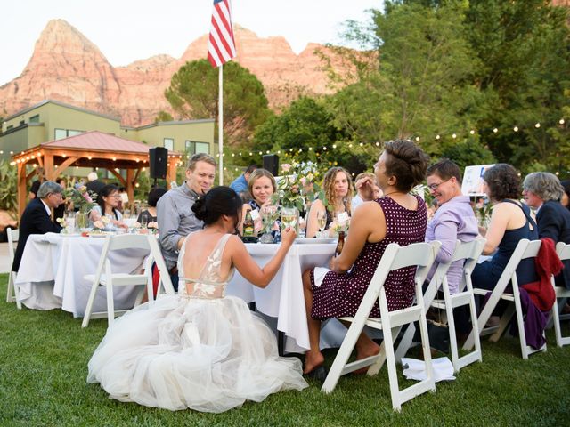 Ben and Jean&apos;s Wedding in Springdale, Utah 90