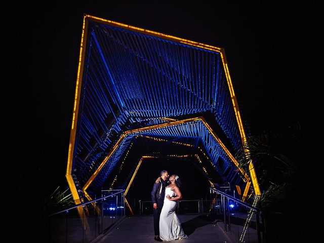 Laquam and Amber&apos;s Wedding in Cancun, Mexico 1