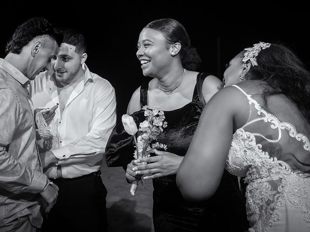 Laquam and Amber&apos;s Wedding in Cancun, Mexico 9