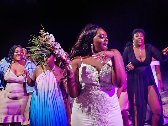 Laquam and Amber&apos;s Wedding in Cancun, Mexico 13