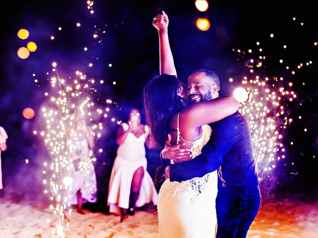 Laquam and Amber&apos;s Wedding in Cancun, Mexico 29