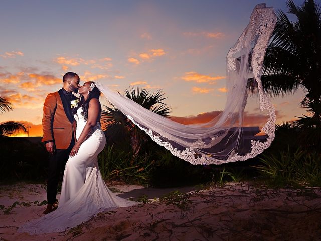Laquam and Amber&apos;s Wedding in Cancun, Mexico 35