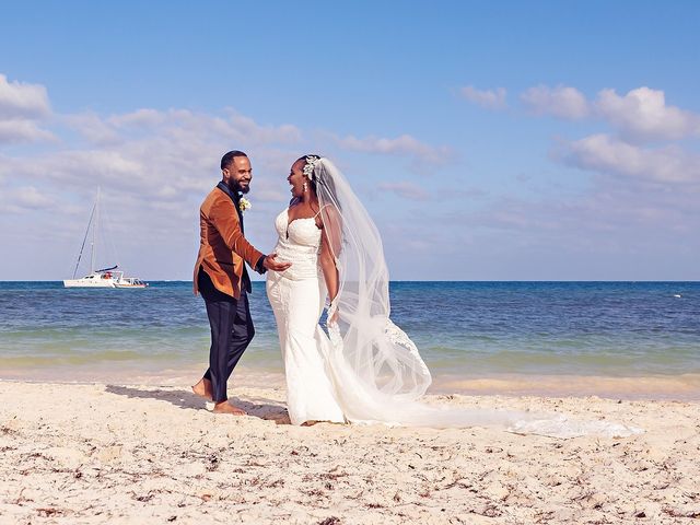 Laquam and Amber&apos;s Wedding in Cancun, Mexico 67