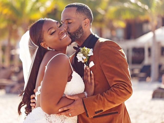 Laquam and Amber&apos;s Wedding in Cancun, Mexico 70