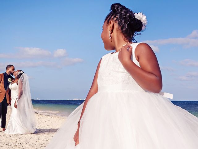 Laquam and Amber&apos;s Wedding in Cancun, Mexico 77