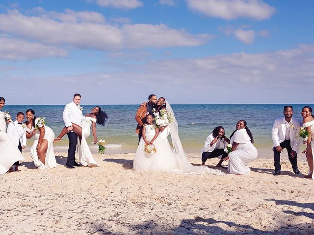 Laquam and Amber&apos;s Wedding in Cancun, Mexico 84