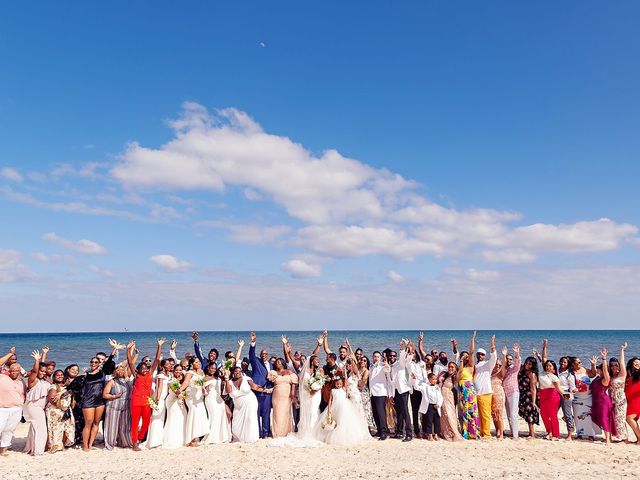 Laquam and Amber&apos;s Wedding in Cancun, Mexico 86
