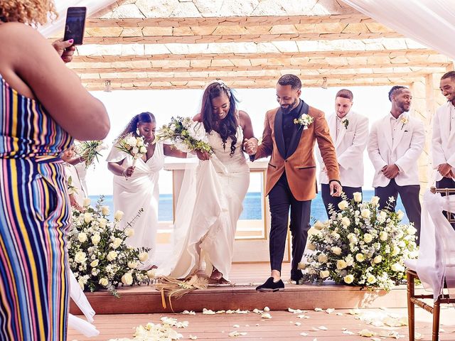 Laquam and Amber&apos;s Wedding in Cancun, Mexico 94