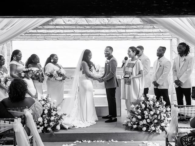 Laquam and Amber&apos;s Wedding in Cancun, Mexico 103