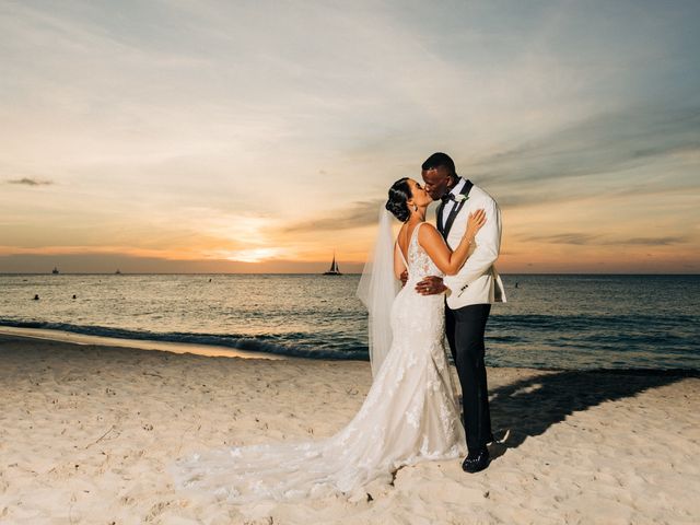 Wilgins and Liliana&apos;s Wedding in Oranjestad, Aruba 54