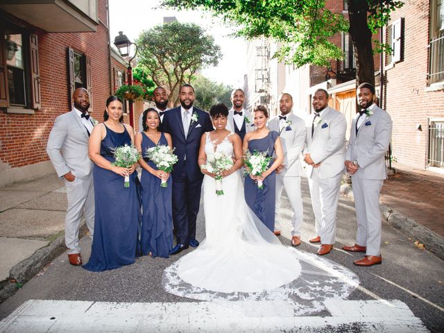 Askia and Candace&apos;s Wedding in Philadelphia, Pennsylvania 28