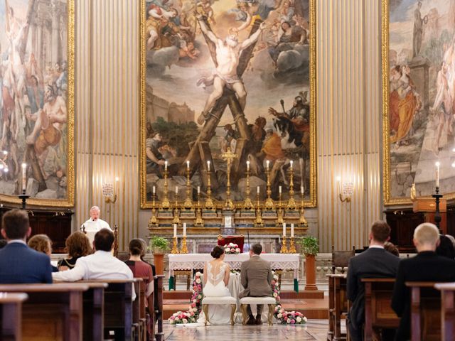 Michael and Mary&apos;s Wedding in Rome, Italy 19