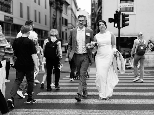 Michael and Mary&apos;s Wedding in Rome, Italy 40