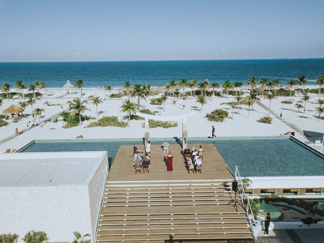 Chris and Courtney&apos;s Wedding in Cancun, Mexico 19