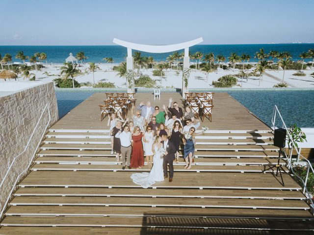 Chris and Courtney&apos;s Wedding in Cancun, Mexico 29
