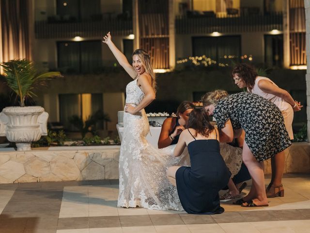 Chris and Courtney&apos;s Wedding in Cancun, Mexico 52