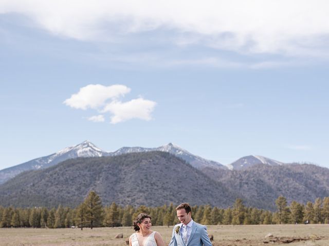 Michael and Sophie's Wedding in Flagstaff, Arizona 3