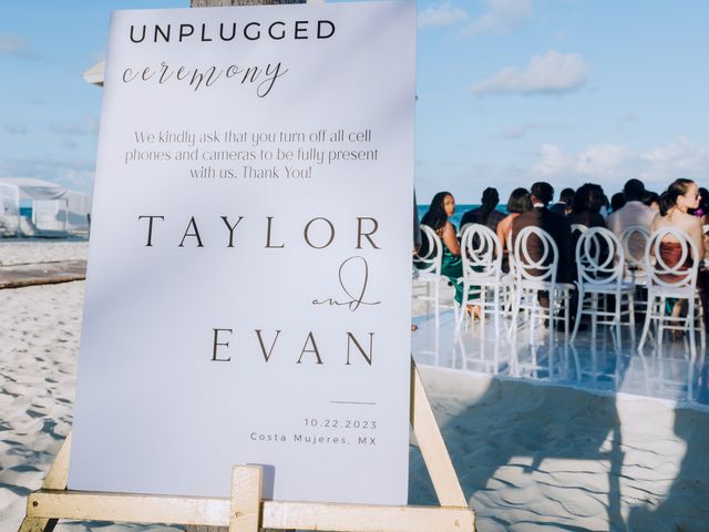 Evan and Taylor&apos;s Wedding in Cancun, Mexico 27