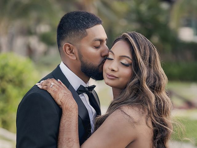 Keshan and Karishma's Wedding in Cancun, Mexico 18