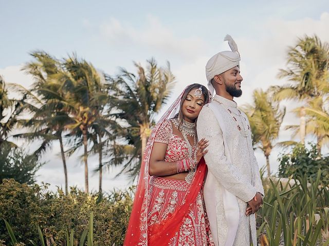 Keshan and Karishma's Wedding in Cancun, Mexico 29