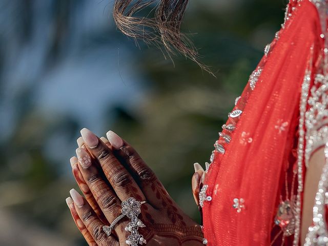 Keshan and Karishma's Wedding in Cancun, Mexico 45