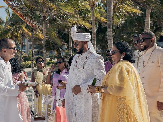 Keshan and Karishma's Wedding in Cancun, Mexico 48