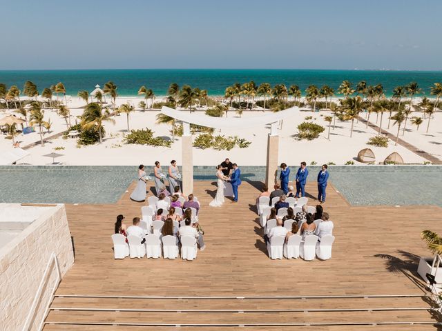 Nick and Natasha&apos;s Wedding in Cancun, Mexico 70