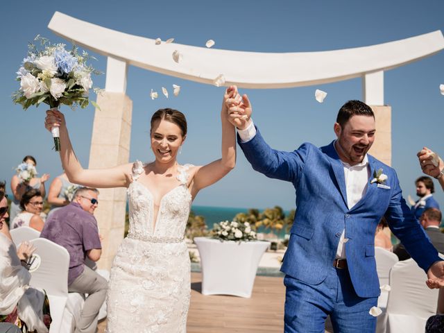 Nick and Natasha&apos;s Wedding in Cancun, Mexico 80