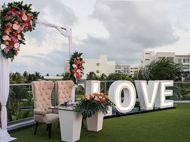 Clive and Jillian's Wedding in Cancun, Mexico 17
