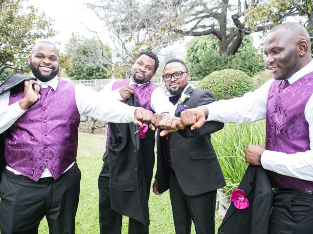 Oyeyemi  and Yvoronica&apos;s Wedding in Pasadena, California 14
