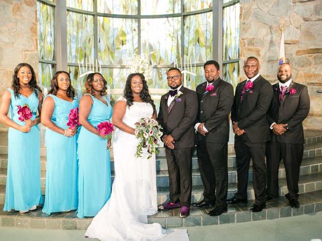 Oyeyemi  and Yvoronica&apos;s Wedding in Pasadena, California 17