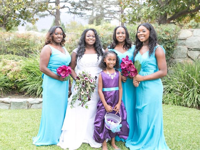 Oyeyemi  and Yvoronica&apos;s Wedding in Pasadena, California 20