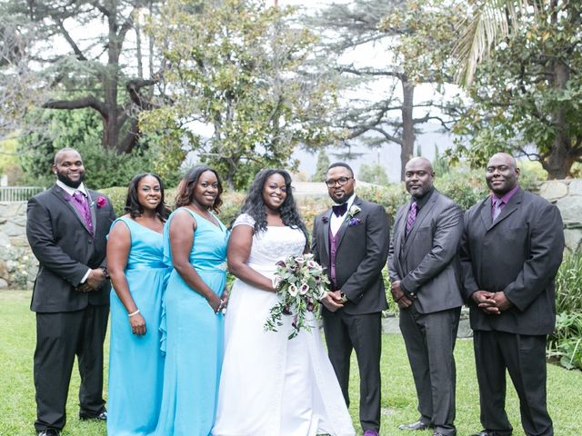 Oyeyemi  and Yvoronica&apos;s Wedding in Pasadena, California 21