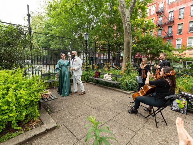 Bennett and Whitney&apos;s Wedding in New York, New York 10