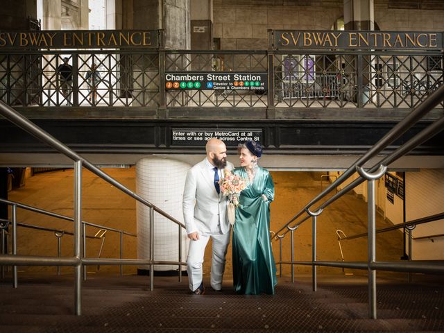 Bennett and Whitney&apos;s Wedding in New York, New York 59