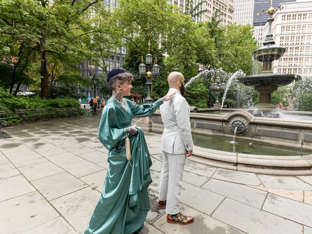 Bennett and Whitney&apos;s Wedding in New York, New York 73