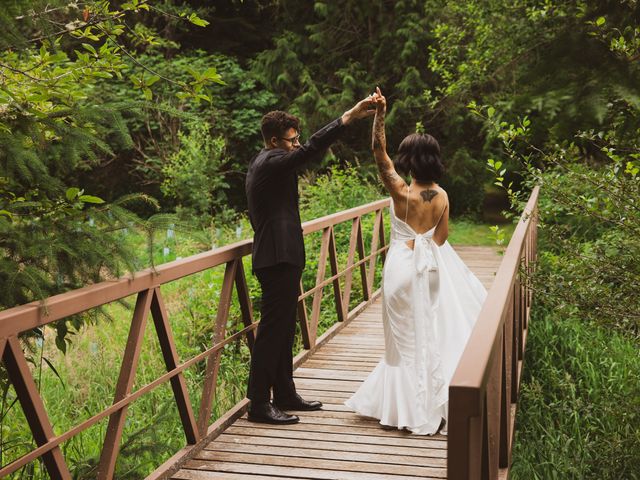Annie and Kai's Wedding in Maple Falls, Washington 7
