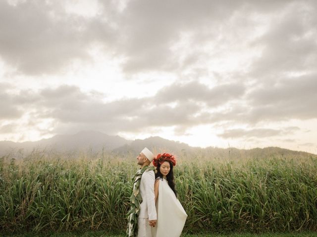 Amit and Nancy&apos;s Wedding in Waialua, Hawaii 19