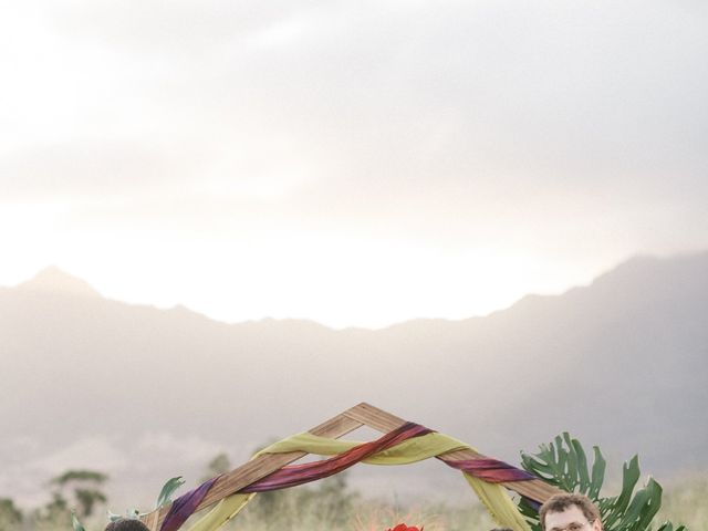 Amit and Nancy&apos;s Wedding in Waialua, Hawaii 27