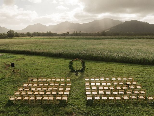 Amit and Nancy&apos;s Wedding in Waialua, Hawaii 71