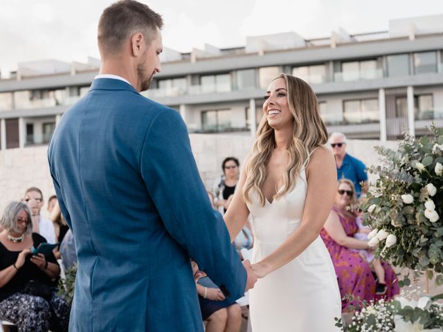 Darren and Courtney&apos;s Wedding in Cancun, Mexico 61