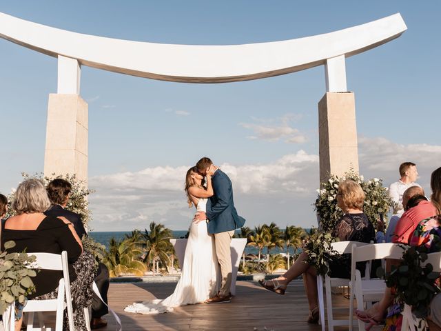 Darren and Courtney's Wedding in Cancun, Mexico 65