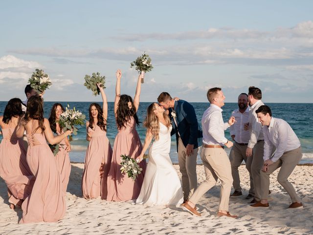 Darren and Courtney&apos;s Wedding in Cancun, Mexico 68
