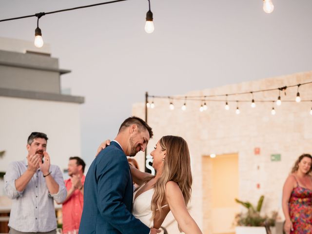 Darren and Courtney's Wedding in Cancun, Mexico 100