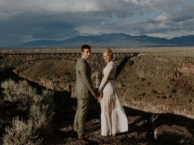 Tessa and Will&apos;s Wedding in Taos, New Mexico 36